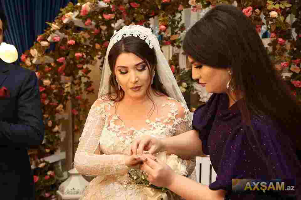 Könül Kərimovanın qızının toyundan - FOTOLAR